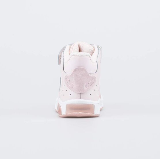 354065-32 Утепленные ботинки с LED Звезда для девочки розовый фото №5