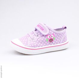 341019-12 Кеды для девочки сиреневый