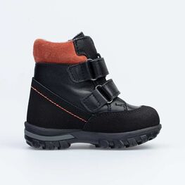 152264-58 Зимние ботинки для мальчика для мальчики черный фото №2