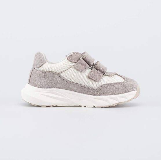 344546-13 Бежевые кроссовки на липучках Шторм для мальчики бежевый фото №2