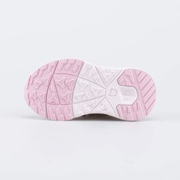 344547-11 Розовые кроссовки на липучках для девочки розовый фото №3