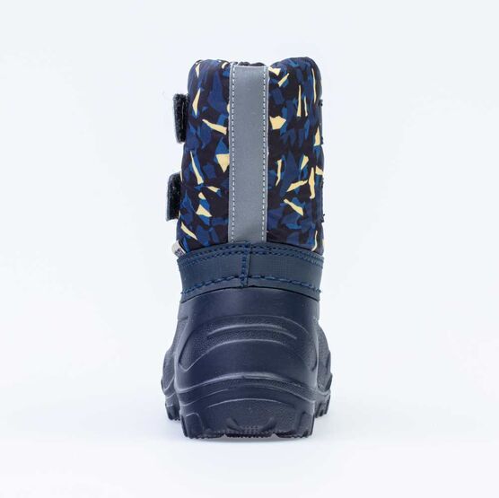 364056-45 Сноубутсы для мальчики син-жел фото №5