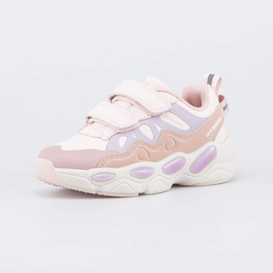544236-11 Розовые кроссовки с LED и Softshell для девочки розовый,сиреневый