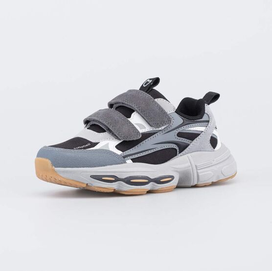 544237-11 Серые кроссовки с Softshell для мальчики черный,серый