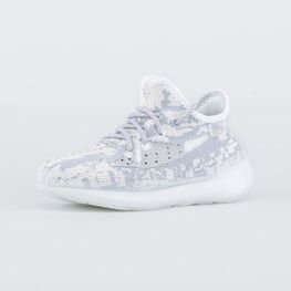 641032-15 Текстильные кроссовки для девочки для девочки белый, серый