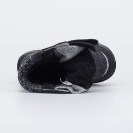 257007-42 Черные валенки для мальчика 1936 для мальчики серый + черный фото №4