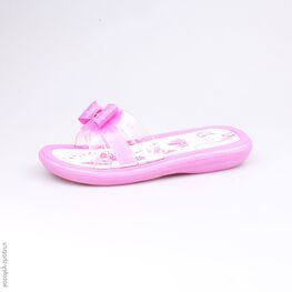 525016-02 Пляжная обувь розовая для девочки розовый