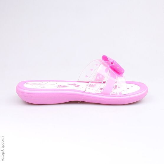 525016-02 Пляжная обувь розовая для девочки розовый фото №2