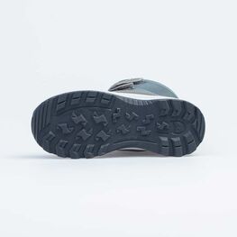 454062-41 Зимние ботинки с мехом для девочки серый фото №3