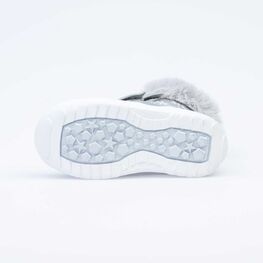 352254-54 Сапожки для девочки серебрист. фото №3