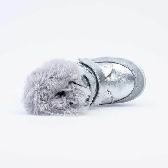 352254-54 Сапожки для девочки серебрист. фото №4