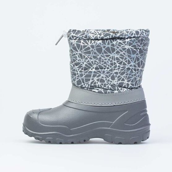 364061-41 Сноубутсы для девочки сер-срб фото №2