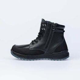 752163-42 Сапожки для мальчики черный фото №2