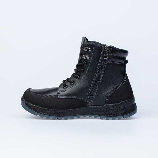 752163-42 Сапожки для мальчики черный фото №2