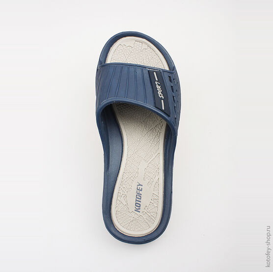 725011-01 Пляжная обувь серая для мальчики серый фото №4