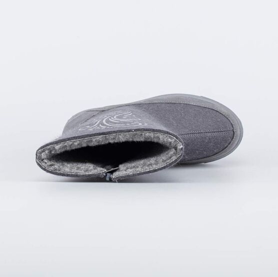 867118-41 Валенки с узором для девочки светло-серый фото №4