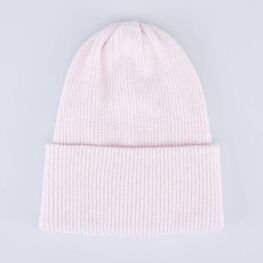07811555-40 Шапка детская с отворотом светло-розовый для девочки светло-розовый фото №4