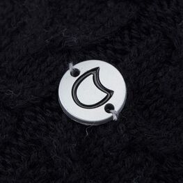 07711406-41 Теплая шапка-бини Черный для мальчики черный фото №3