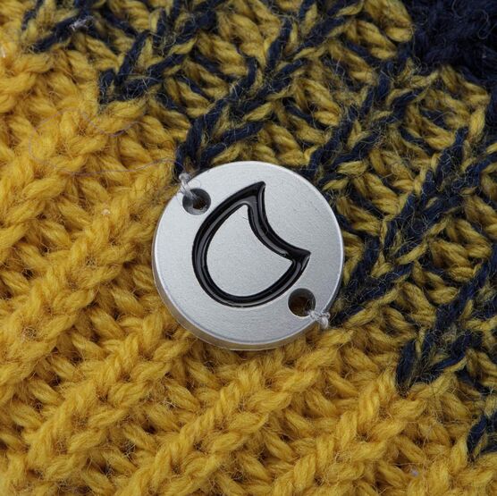 07711419-42 Шапка для мальчика с утеплителем Горчично-синий для мальчики горчичный фото №3