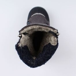 367120-42 Валенки на молнии Пингвин для мальчики светло-синий фото №4