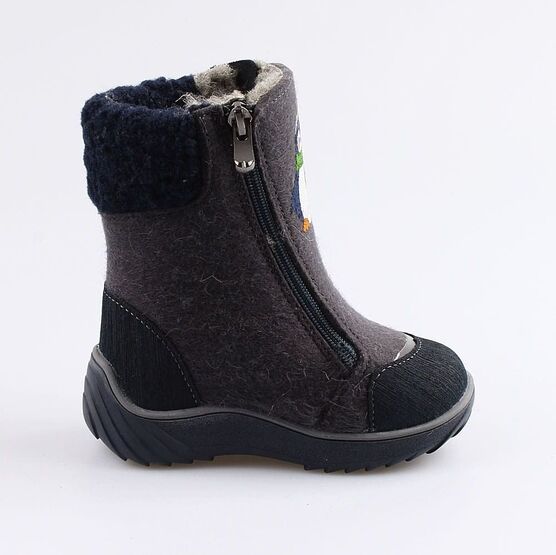 367120-42 Валенки на молнии Пингвин для мальчики светло-синий фото №2