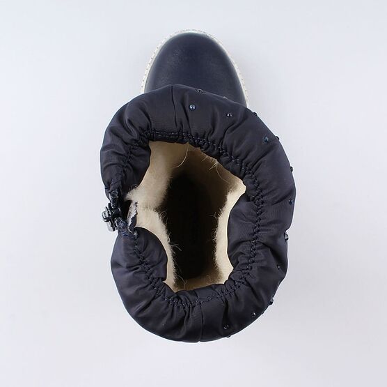 464039-44 Зимние сапожки-дутики для девочки для девочки светло-синий фото №4