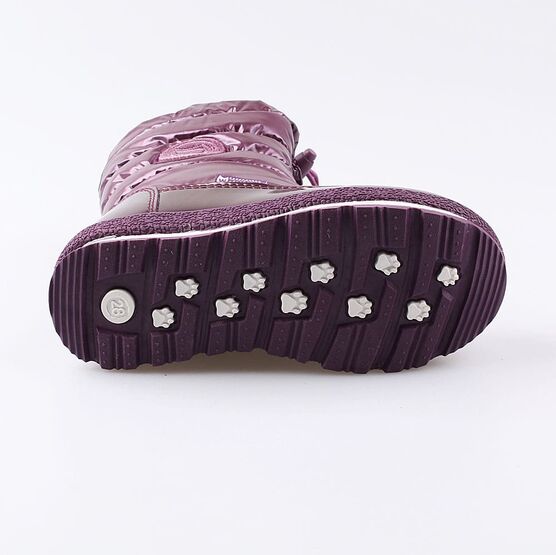 464921-45 Мембранные сапожки для девочки фиолетовый фото №3