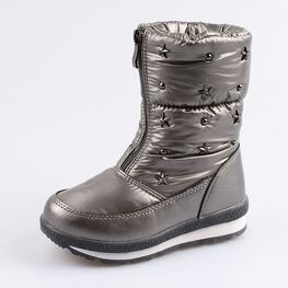 564092-41 Сапожки для девочки бронзовый