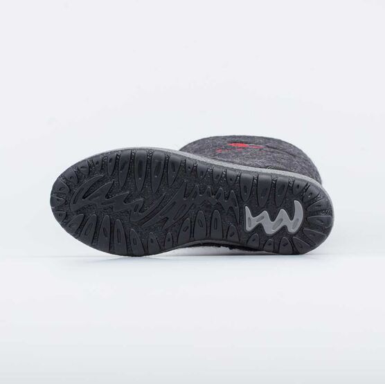 867094-02 Валенки на молнии Снегирь серый для девочки черный фото №3