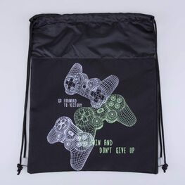 02708229-40 Мешок для обуви Джойстики КК для мальчики черный