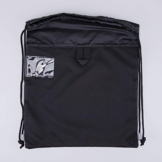 02708230-40 Мешок для обуви Смайл черно-желтый для мальчики черный + желтый фото №2