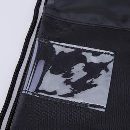 02708231-40 Мешок для обуви Скейт черный для мальчики черный фото №4