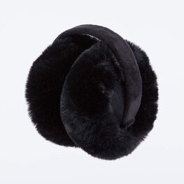 07811957-40 Меховые наушники для девочки Черный для девочки черный фото №3