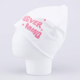 07811974-42 Шапка для девочки белый для девочки белый фото №2