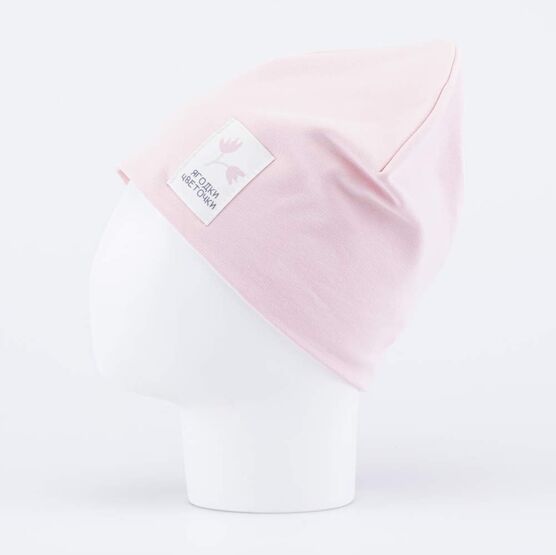 07811975-41 Шапка для девочки Ягодки-цветочки для девочки розовый фото №2