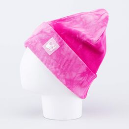 07811980-40 Шапка с отворотом для девочки розовый для девочки розовый фото №2