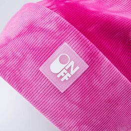 07811980-40 Шапка с отворотом для девочки розовый для девочки розовый фото №3