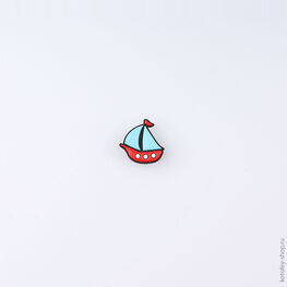 03014002-40 Украшение для обуви Парусник для универсальные разноцветный