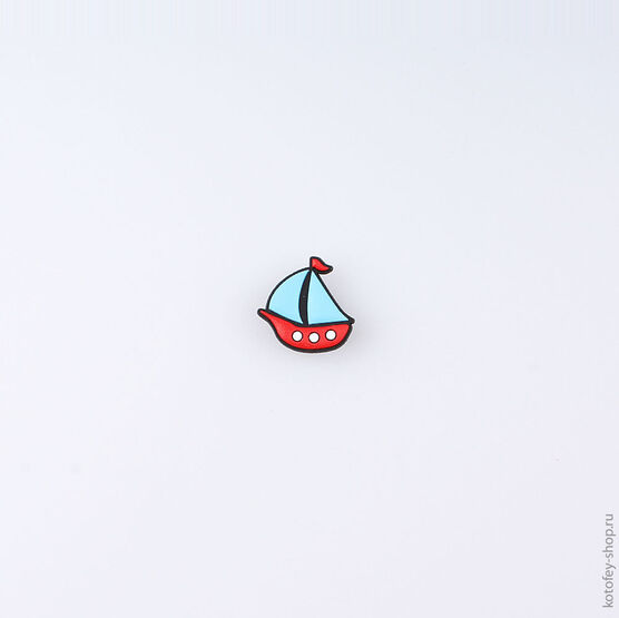 03014002-40 Украшение для обуви Парусник для универсальные разноцветный
