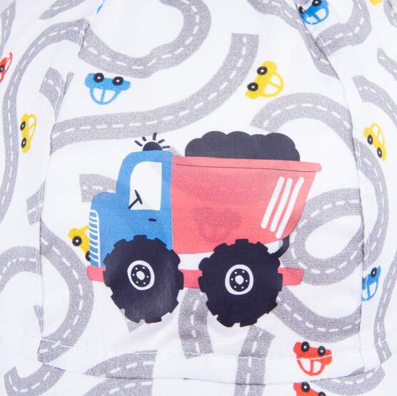 07711725-40 Панама удлиненная для мальчика цветной для мальчики разноцветный фото №4