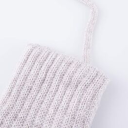 07821241-41 Перчатки детские однослойные Снежинка бежевый для девочки бежевый фото №3