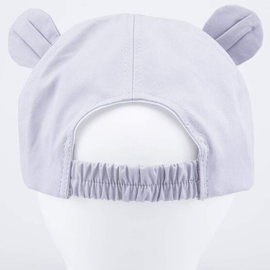 07711836-41 Кепка-бейсболка с ушками серый для мальчики серый фото №4