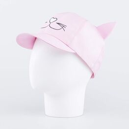07811723-40 Кепка для девочки Кошечка для девочки розовый
