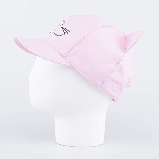 07811723-40 Кепка для девочки Кошечка для девочки розовый фото №2