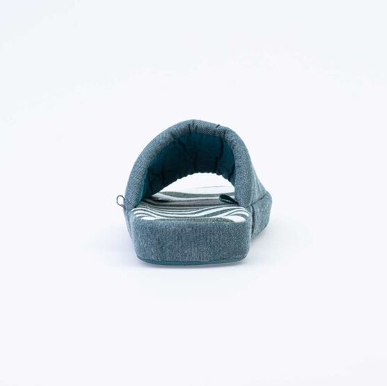 531071-12 Тапочки для мальчики зеленый фото №5