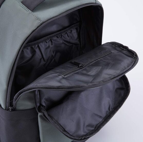 02704397-40 Рюкзак школьный темно-зеленый 15+) для мальчики темно-зеленый фото №5