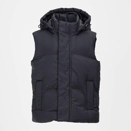 07785004-40 Жилет с капюшоном для мальчика черный для мальчики черный