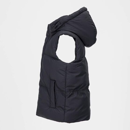 07785004-40 Жилет с капюшоном для мальчика черный для мальчики черный фото №2