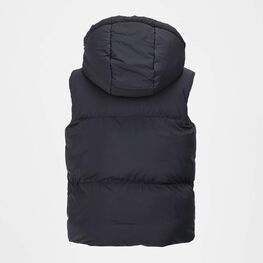 07785004-40 Жилет с капюшоном для мальчика черный для мальчики черный фото №3