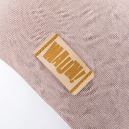 07804001-40 Комплект детский шапка+снуд бежевый для девочки бежевый фото №3